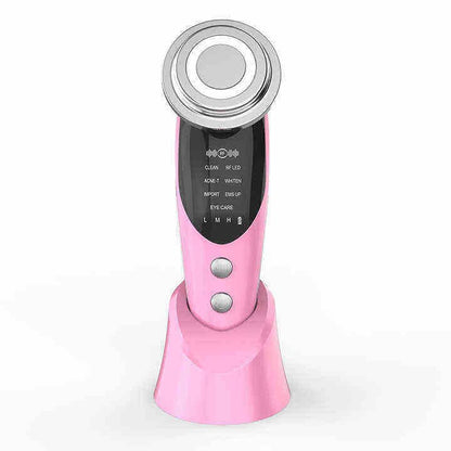 Massaggiatore viso EMS 7in1 /Funzioni Caldo & Freddo - Microcorrenti 4 LED