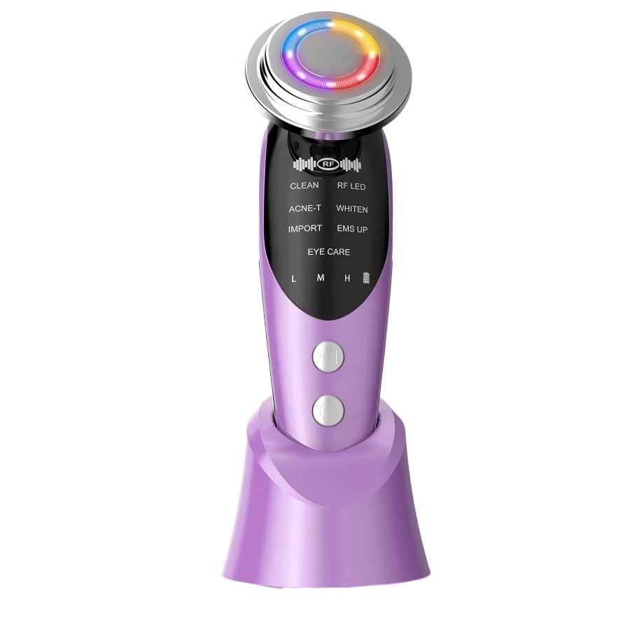Massaggiatore viso EMS 7in1 /Funzioni Caldo & Freddo - Microcorrenti 4 LED